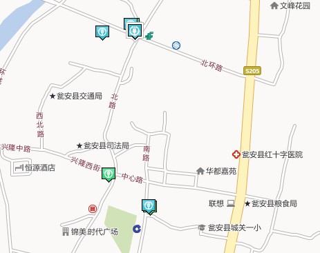 甕安縣農(nóng)業(yè)銀行營業(yè)網(wǎng)點地圖